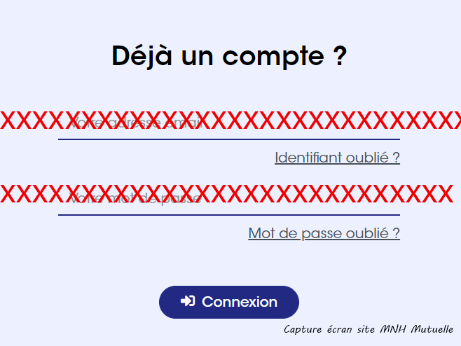 Acces compte MNH Mutuelle
