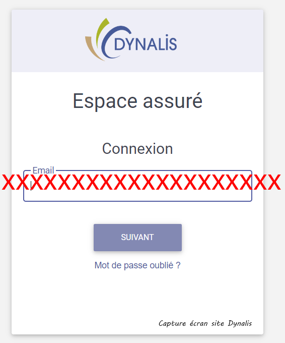 Connexion compte Dynalis